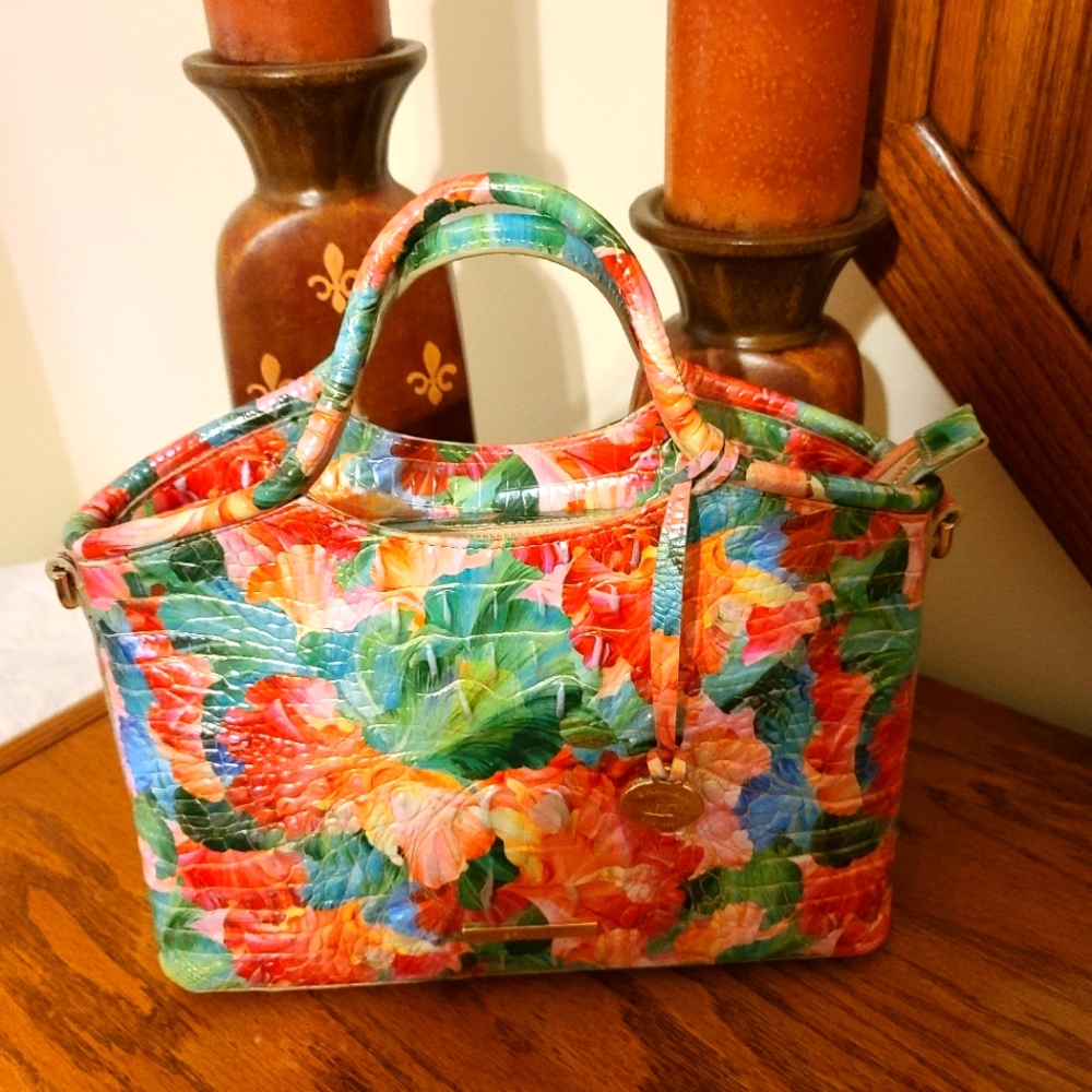 Brahmin Taffy Sm. Elaine Satchel
